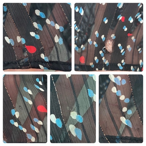 Sabina Musayev Gwen Dress in Dotted Black small - Picture 16 of 17